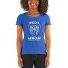Tru Royal Triblend Women’s Psalm 23 Short-Sleeve Christian T-Shirt Front